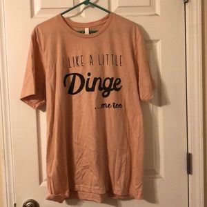 Hometown shirt Women’s XL, brand new light peach